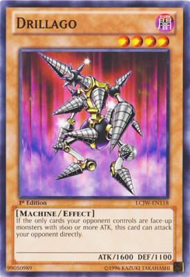 1x Drillago - LCJW-EN118 - Common - 1st Edition LC04/LCJW - Legendary Collection-image