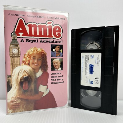 Annie: A Royal Adventure! (VHS, 1995, Closed Caption) Columbia Tristar Vintage-image