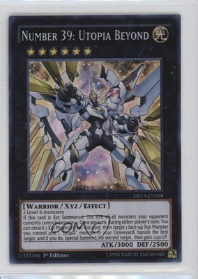 2015 Yu-Gi-Oh! Mega-Tins Mega Pack 1st Edition Number 39: Utopia Beyond 5u3-image