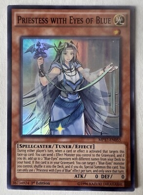 Priestess with Eyes of Blue MP17-EN055 2017 Mega-Tins Mega Pack 1st Edition-image