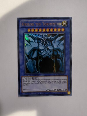 Yu-Gi-Oh! TCG Obelisk the Tormentor Light Play Legendary Collection LC01-EN001-image
