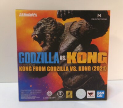S.H. MonsterArts 2021 Godzilla vs Kong KING KONG Figure 2532591 NIB C 092322WT4-image