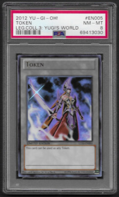 Yu-Gi-Oh! 2012 Token Legendary Collection 3 Yugi's World-#EN005 PSA 8-image
