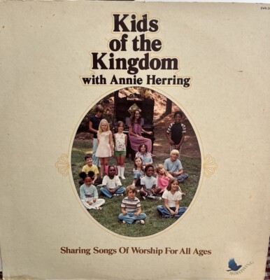 Kids of the Kingdom with Annie Herring Vinyl LP Sharing Songs Of Worship 1976-image