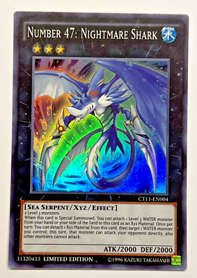 Yu-Gi-Oh! Number 47: Nightmare Shark CT11-EN004 2014 Mega-Tins Limited Edition-image
