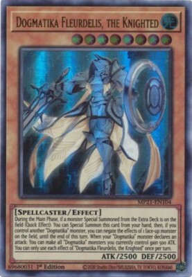 Dogmatika Fleurdelis - MP21-EN104 - Ultra Rare - 1st Edition Yugioh-image