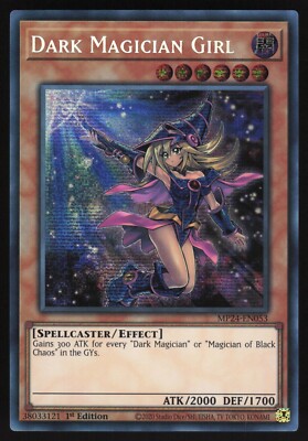 Dark Magician Girl ALT ART - MP24-EN053 - Prismatic Secret Rare Yugioh Euro-image
