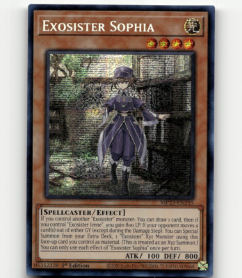 Yugioh Exosister Sophia 25th Anniv. Tin: Dueling Heroes Mega Pack-image