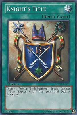 Knight's Title - LCYW-EN072 - Common - Unlimited Edition - Heavily Played-image
