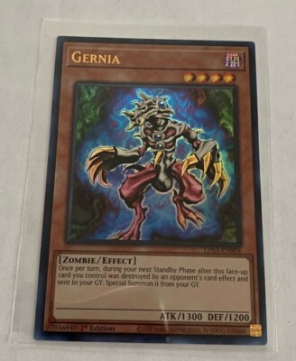 Yu-Gi-Oh! Legendary Duelists Season 3 Gernia Yellow Text-image