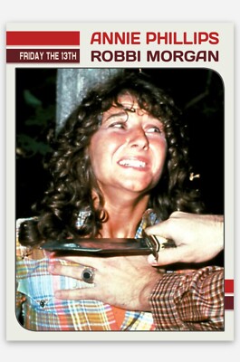 Friday the 13th (1980) Annie Phillips - Robbi Morgan Limited Collector Card #1-image