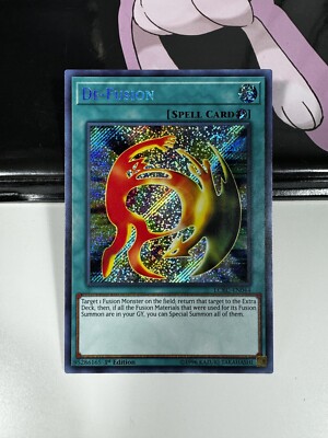 Yu-Gi-Oh! TCG De-Fusion LCKC-EN044 Secret Rare 1st Edition Near Mint-image