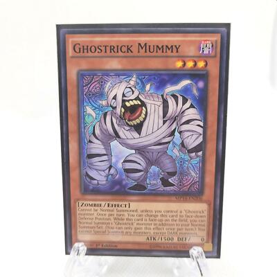YuGiOh! Ghostrick Mummy MP14-EN206 2014 Mega Tins Mega Pack 1st Edition-image