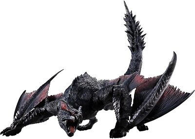 Bandai S.H.Monster Arts Monster Hunter World Iceborne Nargacuga Figure Japan F/S-image