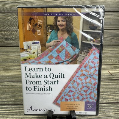 Annie's Crafts DVD - QDV11D Learn To Make A Quilt From Start To Finish-image