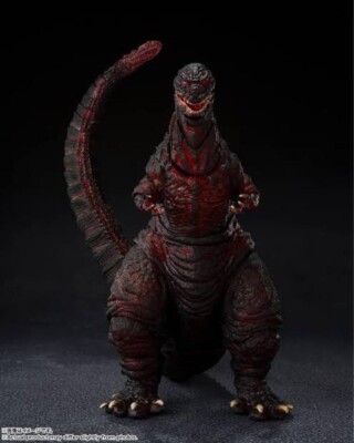 S.H. Monster Arts Shin Godzilla 2016 4th Form Night Combat Figure from Japan-image