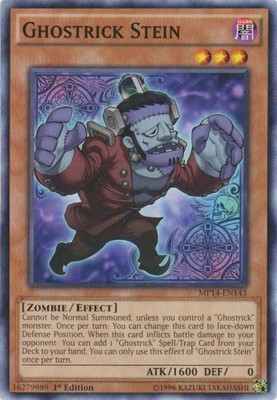 Ghostrick Stein - MP14-EN143 - Common - 1st Edition - Moderately Played-image