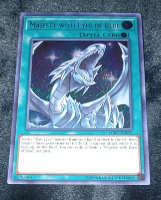 Yu-Gi-Oh Majesty With Eyes Of Blue LCKC-EN031 LEGENDARY KAIBA COLLECTION -image
