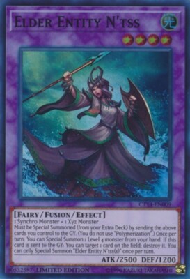 Yugioh! Elder Entity N'tss - CT14-EN009 - Super Rare - Limited Edition Near Mint-image