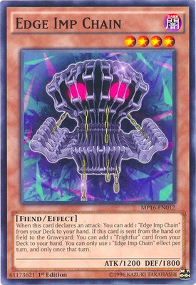 2016 Mega-Tins Mega Pack #MP16-EN012 Edge Imp Chain-image