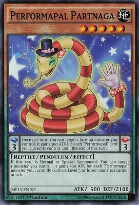 Yu-Gi-Oh! Performapal Partnaga MP15-EN192 Common 1st Edition NM-image