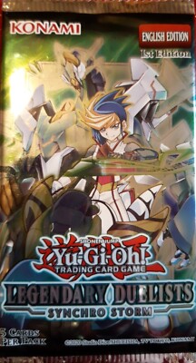 Yu-Gi-Oh - Legendary Duelists - Synchro Storm - Sealed pack - 1st Edition-image