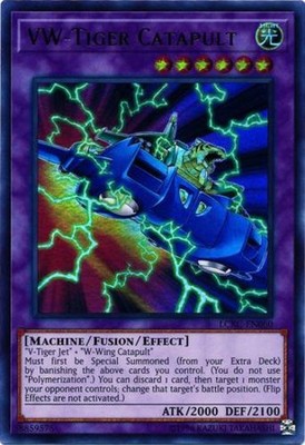 1 x VW-Tiger Catapult - LCKC-EN060 - Ultra Rare - Unlimited Edition Near Mint, E-image