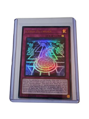 🔥Yu-Gi-Oh Cyber Network (UR) Ultra Rare #LEDD-ENB20-image