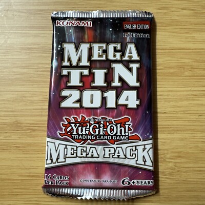 Yu-Gi-Oh! Mega Pack Mega Tin 2014 1st Edition 16 Cards-image