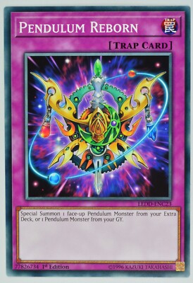 Yugioh Pendulum Reborn LEDD-ENC23 Common 1st Edition-image