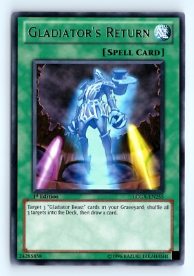 Yu-Gi-Uh Gladiator's Return #LCGX-EN255 Legendary Collection 2 tcg LP-image