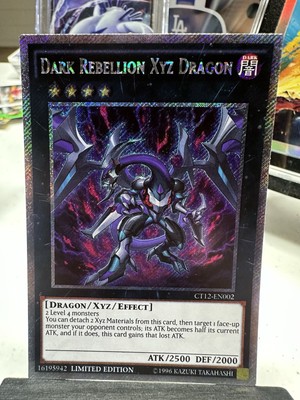 Dark Rebellion Xyz Dragon CT12-EN002 2015 Mega-Tins Limited Edition-image