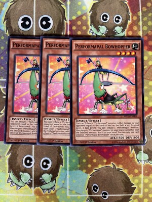 Yugioh Performapal Bowhopper MP16-EN003 Playset-image