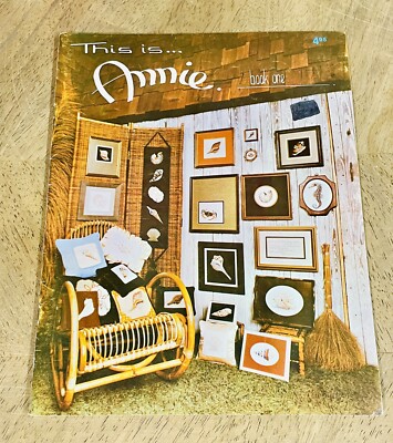 Vintage Cross Stitch Patterns By This Is Annie Full Of Projects With Directions-image