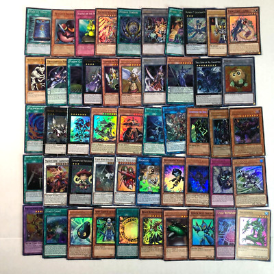 Yu-Gi-Oh! RARE LOT- 50 Cards Super Secret Ultra 1st Editions- Book of Moon LP-HP-image
