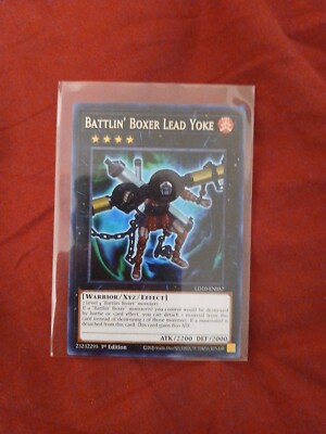 Battlin' Boxer Lead Yoke MP14-EN027 2014 Mega-Tins Mega Pack 1st Edition-image