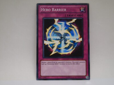 1x (EX) HERO Barrier - LCGX-EN108 - Common - Unl Edition  YuGiOh-image