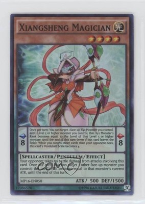 2016 Yu-Gi-Oh! Mega-Tin Mega Pack Xiangsheng Magician (SR) #MP16-EN050 0ms5-image