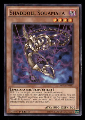 Yugioh Shaddoll Squamata #MP15-EN080 2015 Mega-Tins Mega Pack LP-image