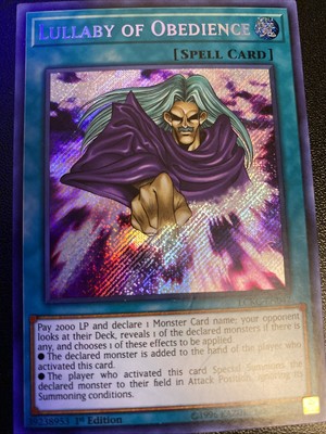 Lullaby of Obedience LCKC-EN042 Legendary Collection Kaiba 1st Edition YUGIOH!-image