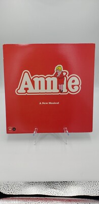 ANNIE ORIGINAL 1977 BROADWAY CAST SOUNDTRACK LP ANDREA MCARDLE JS 34712-image
