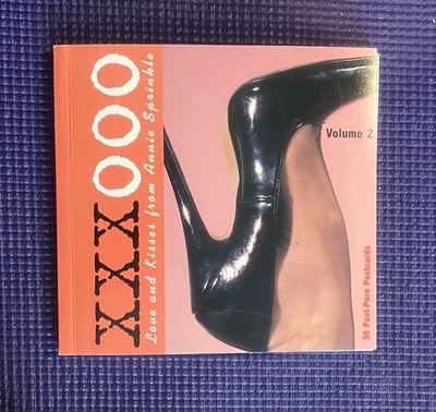Annie Sprinkle book Xxx Ooo Post Card Modernist Love And Kisses Vol. 2 SIGNED-image