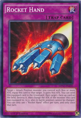 Rocket Hand - MP17-EN235 - Common - 1st Edition - Heavily Played-image