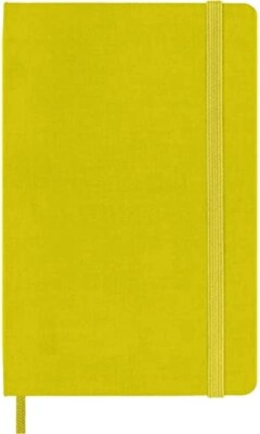 Moleskine Classic Ruled Paper Notebook Hard Cover Planner Pocket Hay Yellow-image