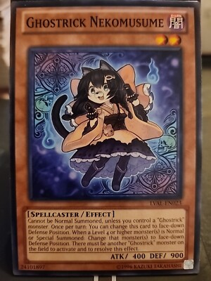 Ghostrick Nekomusume - Yugioh Dark Monster - Vintage-image