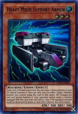 Heavy Mech Support Armor - LCKC-EN023 - Ultra Rare - Unlimited Edition - Lightly-image