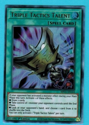 Yugioh Yu-Gi-Oh 2021 Mega Tins TRIPLE TACTICS TALENT MP21-en143 1st Edition-image