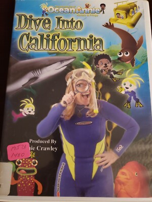 Ocean Annie: Dive Into California (2010, DVD) disc only & art - #1480 case avail-image