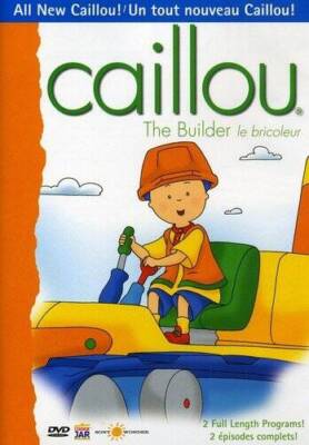 Caillou - The Builder - DVD By Annie Bovaird - VERY GOOD-image