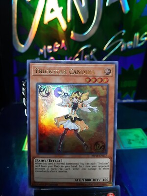 TRICKSTAR CANDINA YU-GI-OH! ULTRA RARE 1ST ED MP18-EN037-image